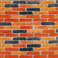 Самоклеюча 3D панель 700х770х3мм Матова Катеринославська цегла (047-3m) SW-00001440 Самоклеюча 3D панель 700х770х3мм Матова Катеринославська цегла (047-3m) SW-00001440