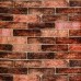 Самоклеюча 3D панель 19600x700x3мм Коричнева Катеринославська Цегла SW-00001469
