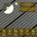 Композитна плитка ДПК 300х300х23мм Вугілля (D) SW-00001713 Композитна плитка ДПК 300х300х23мм Вугілля (D) SW-00001713