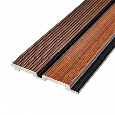 Рейка декоративна PS 2900х118х12мм Теплий каштан SW-00001753