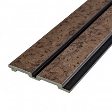 Рейка декоративна PS 2900х118х12мм Шоколадний мармур SW-00001754