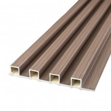 Рейка декоративна WPC стінова 3000х160х23мм Світлий горіх SW-00001853 Рейка декоративна WPC стінова 3000х160х23мм Світлий горіх SW-00001853