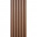 Рейка декоративна WPC кругла стінова 3000х152х15мм Каштан SW-00001872