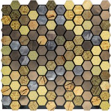 Самоклеюча алюмінієва плитка 300х300х3мм Луска SW-00001931 Самоклеюча алюмінієва плитка 300х300х3мм Луска SW-00001931