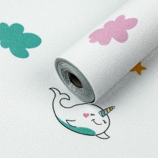 Самоклеючі шпалери 2800х500х1,5мм Єдиноріжки (D) SW-00001946 Самоклеючі шпалери 2800х500х1,5мм Єдиноріжки (D) SW-00001946