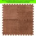Підлога-пазл плюшевий 30х30х1см Коричневий (D) SW-00002082