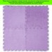 Підлога-пазл плюшевий 30х30х1см Фіолетовий (D) SW-00002086