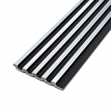 Рейка декоративна PS 2900х115х12мм Чорний зі сріблом SW-00002133