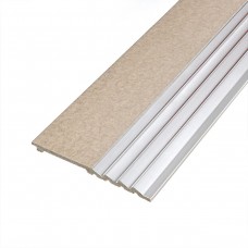 Рейка декоративна PS 2900х157х11мм Бежева зі сріблом SW-00002150-