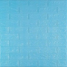 3D панель самоклеюча цегла Блакитна 700х770х3мм (005-3) SW-00000232 3D панель самоклеюча цегла Блакитна 700х770х3мм (005-3) SW-00000232