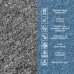 Плитка під ковролін без клейового шару 500х500х3мм Графіт SW-00002709