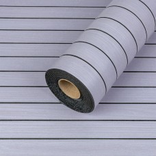 Покриття вінілове самоклеюче 3D рейки Білий Графіт 600х2900х3мм SW-00002900