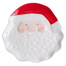 Блюдо сервірувальне новорічне Santa Claus 21*21,5 см з порцеляни CR-1-32 Блюдо сервірувальне новорічне Santa Claus 21*21,5 см з порцеляни CR-1-32