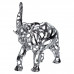 Декоративна фігурка Elephant 25х10х25 см металева HP-7-10