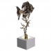 Декоративна фігурка Gold Fish 16x8x30 см металева HP-7-18