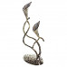 Декоративна фігурка Calla Lilies 14х8х25 см металева HP-7-19