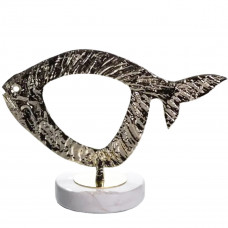 Декоративна фігурка Modern Fish 25х10х18 см металева HP-7-21 Декоративна фігурка Modern Fish 25х10х18 см металева HP-7-21