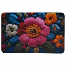 Килимок діатомітовий з 3D-ефектом Embroidered Bloomscape 58*38 см універсальний HP-42-31 Килимок діатомітовий з 3D-ефектом Embroidered Bloomscape 58*38 см універсальний HP-42-31