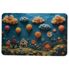 Килимок діатомітовий з 3D-ефектом Whimsical Village 58*38 см універсальний HP-42-34 Килимок діатомітовий з 3D-ефектом Whimsical Village 58*38 см універсальний HP-42-34