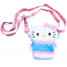 Дитяча силіконова сумочка Hello Kitty 13*10*3 см HP-55-1BL Дитяча силіконова сумочка Hello Kitty 13*10*3 см HP-55-1BL