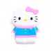 Дитяча силіконова сумочка Hello Kitty 13*10*3 см Білий HP-55-1W Дитяча силіконова сумочка Hello Kitty 13*10*3 см Білий HP-55-1W