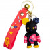 Дитячий брелок Bearbrick 4×6.5 (см) для ключів, на сумку і рюкзак (рандом) HP-55-28