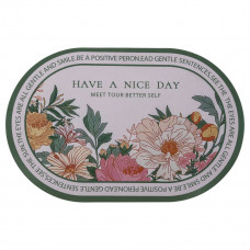 Діатомітовий овальний килимок Have A Nice Day 38×58 (см) вологопоглинальнючий HP-42-59 Діатомітовий овальний килимок Have A Nice Day 38×58 (см) вологопоглинальнючий HP-42-59