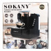 Кавомашина 700 Вт професійна електрична кавоварка Sokany SK-04010 Кавомашина 700 Вт професійна електрична кавоварка Sokany SK-04010
