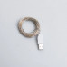 Гірлянда роса 10 метрів USB на 100 led світлодіодів крапля на білому дроті жовта USB100L10MWY Гірлянда роса 10 метрів USB на 100 led світлодіодів крапля на білому дроті жовта USB100L10MWY
