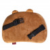 Подушка-підголівник Cookie Bear для подорожей коричневий HP-56-2BR