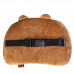 Подушка-підголівник Cookie Bear для подорожей коричневий HP-56-2BR