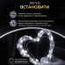 Гірлянда роса 10 метрів USB на 100 led світлодіодів крапля на білому дроті біла USB100L10MWW Гірлянда роса 10 метрів USB на 100 led світлодіодів крапля на білому дроті біла USB100L10MWW