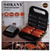 Апарат для корн догов на 6 шт з антипригарним покриттям 750 Вт Sokany SK-08037 Апарат для корн догов на 6 шт з антипригарним покриттям 750 Вт Sokany SK-08037