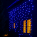Вулична гірлянда бахрома 12 м 200 led чорний провід Синій 12MBBL Вулична гірлянда бахрома 12 м 200 led чорний провід Синій 12MBBL