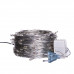 Новорічна гірлянда кімнатна нитка 22 м 220 LED білий провід Жовтий W220LED22MWY