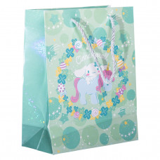 Набір подарункових пакетів з паперу 12 (шт.) Cinnamoroll 19×9.5×24.5 (см) М'ятний HP-10359-11M Набір подарункових пакетів з паперу 12 (шт.) Cinnamoroll 19×9.5×24.5 (см) М'ятний HP-10359-11M