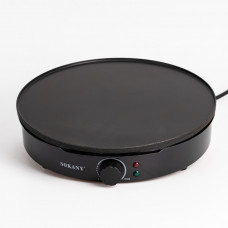 Млинниця електрична Sokany SK-BBQ-842 електромлинниця Ø30 см автоматична млинниця для дому професійна Млинниця електрична Sokany SK-BBQ-842 електромлинниця Ø30 см автоматична млинниця для дому професійна