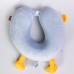 Подушка для шиї Duck U-подібна, блакитний HP-56-4BL