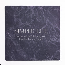 Килимок для ванної кімнати Simple Life 58*58 см діатомітовий HP-42-11 Килимок для ванної кімнати Simple Life 58*58 см діатомітовий HP-42-11