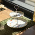 Етажерка Garden Rabbits порцелянова для фруктів та десертів 23*24 см HP-7323-6 Етажерка Garden Rabbits порцелянова для фруктів та десертів 23*24 см HP-7323-6