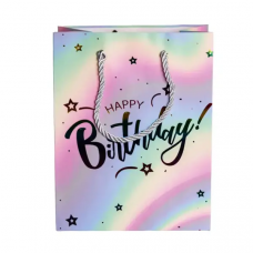 Набір пдарункових пакетів Happy Birthday крафтових 26×10×31.5 см 12 штук HP-10359-16 Набір пдарункових пакетів Happy Birthday крафтових 26×10×31.5 см 12 штук HP-10359-16