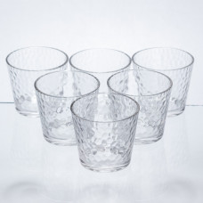 Набір склянок для напоїв Textured Tumbler 6 штук по 140 мл HP-17-17