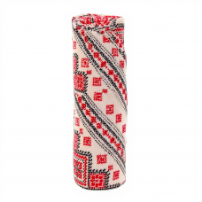Серветки в рулоні Вишиванка 25*25 см із мікрофібри червоний Colorful Home 515-12-60R