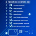 Гірлянда штора світлодіодна GarlandoPro зірка та ялинка 120LED 3х0,9 м 8 режимів Синій 1733070BL Гірлянда штора світлодіодна GarlandoPro зірка та ялинка 120LED 3х0,9 м 8 режимів Синій 1733070BL