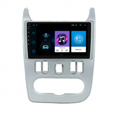 Штатная магнитола Lesko для Dacia Sandero I 2007-2012 экран 9" 1/16Gb Wi-Fi GPS Base