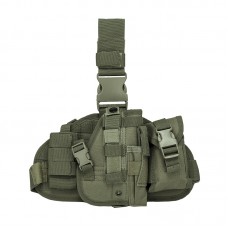 Кобура тактическая набедренная универсальная AOKALI Outdoor B38 Green Кобура тактическая набедренная универсальная AOKALI Outdoor B38 Green