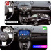 Штатная магнитола Lesko для Mazda Demio III (DE) 2007-2014 экран 9" 4/32Gb 4G Wi-Fi GPS Top