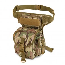 Сумка тактическая на бедро AOKALI Outdoor A90 Camouflage CP