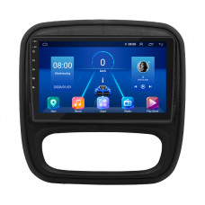 Штатная магнитола Lesko для Renault Trafic III 2014-2021 экран 9" 4/32Gb 4G Wi-Fi GPS Top