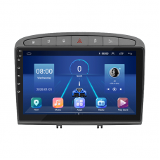 Штатная магнитола Lesko для Peugeot RCZ I Рестайлинг 2012-2015 экран 9" 2/32Gb Wi-Fi GPS Base